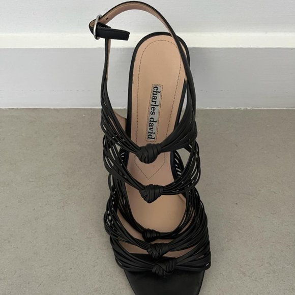 Charles David Crest Heeled Slingback Sandal - Picture 3 of 4